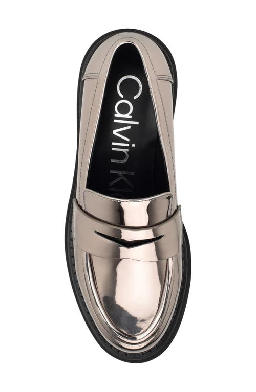 Calvin Klein Grant Lug Sole Penny Loafer