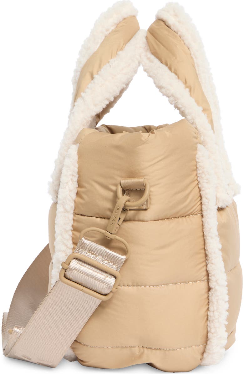 Pajar Valentina Mini Tote Bag, Alternate, color, Champagne