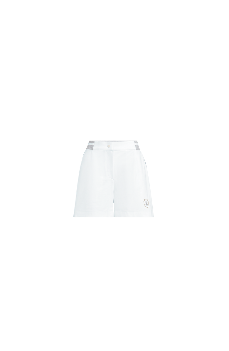 Brunello Cucinelli Lightweight French terry shorts, Main, color, White