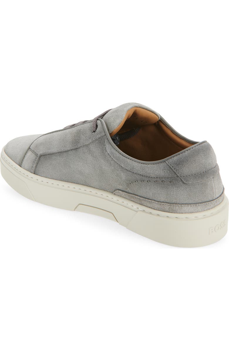 BOSS Gary Tennis Sneaker, Alternate, color, Medium Grey