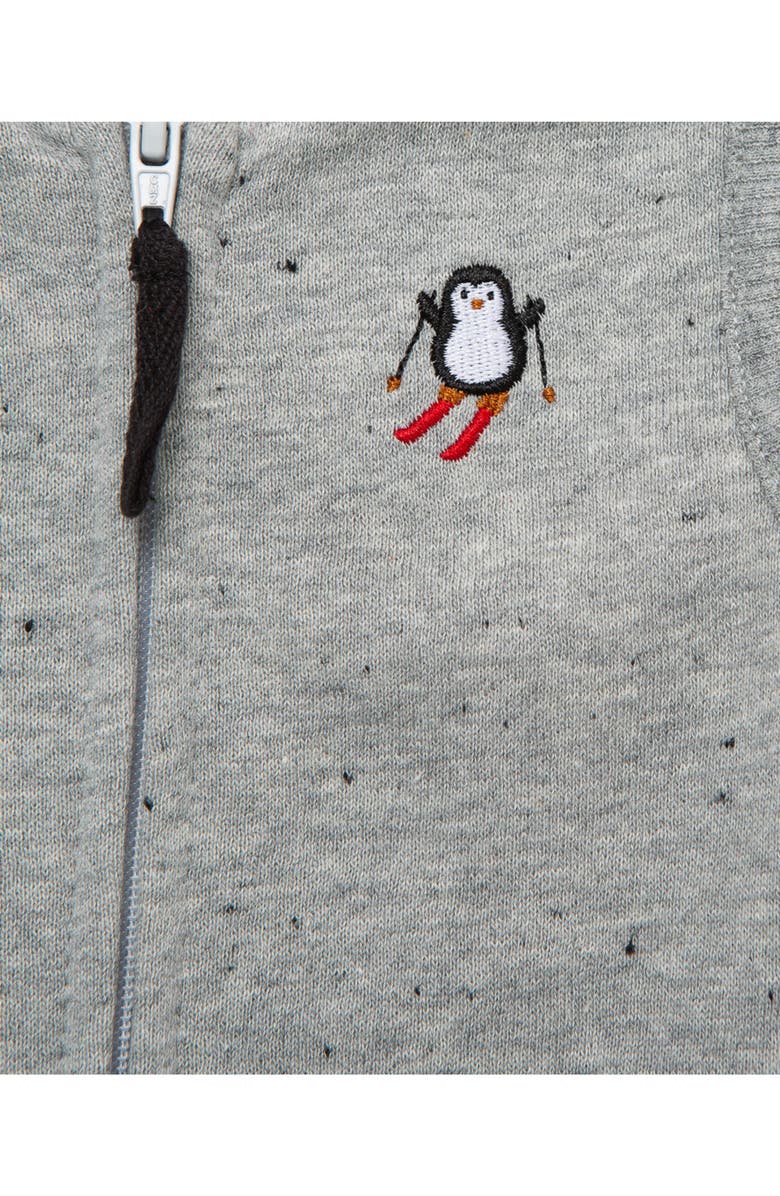 Little Me Cotton Bodysuit, Vest & Pants Set, Alternate, color, 