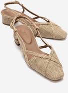 Prologue Shoes Olena Block Heel Slingback Pump
