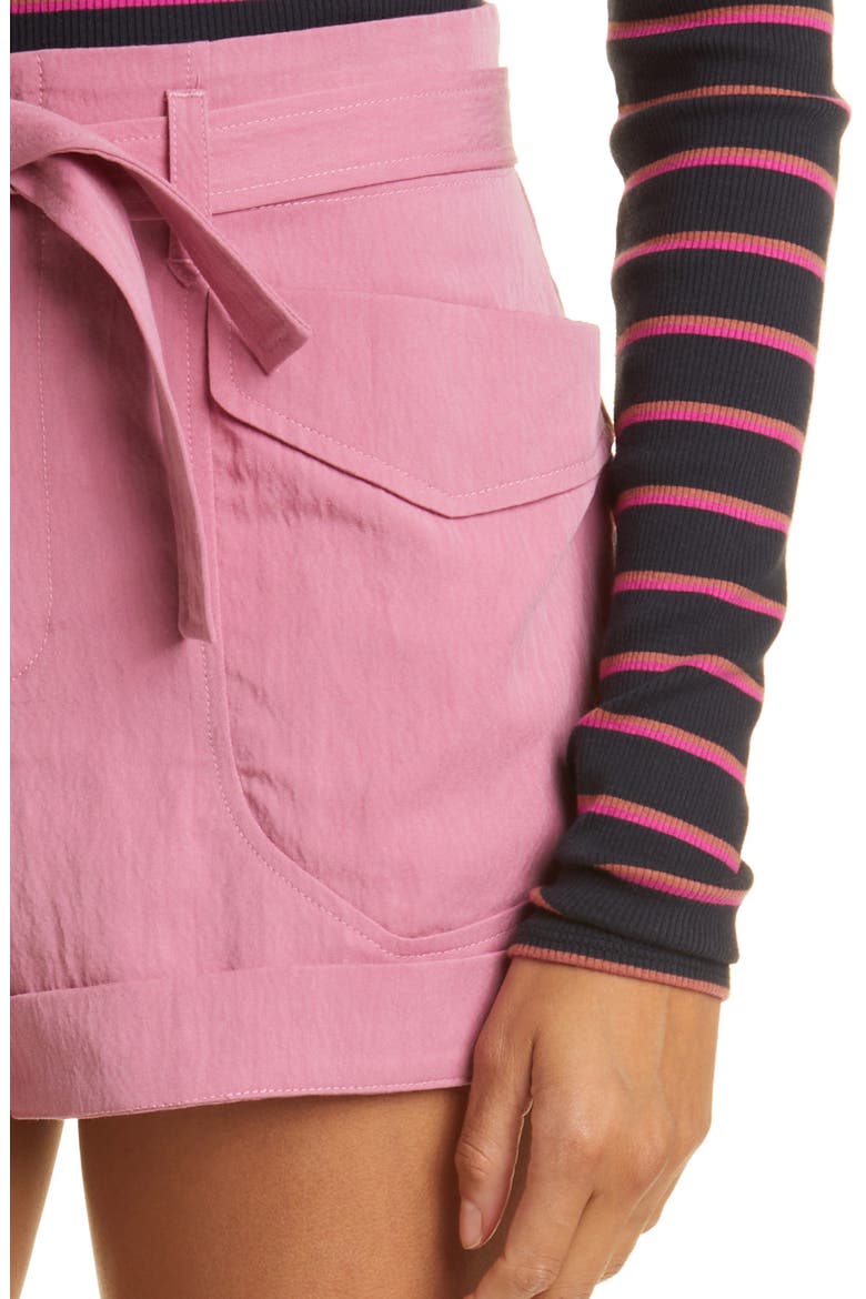 Trail Tie Waist Shorts, Alternate, color, BLUSH PINK