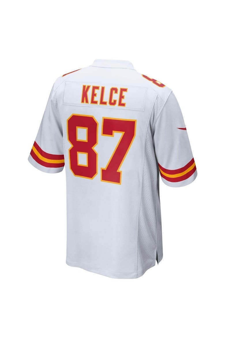 Youth Nike Travis Kelce White Kansas City Chiefs Game Jersey, Alternate, color, WHITE