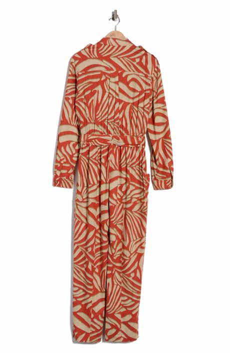 DVF Madilyn Long Sleeve Jumpsuit