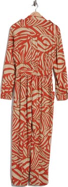 DVF Madilyn Long Sleeve Jumpsuit