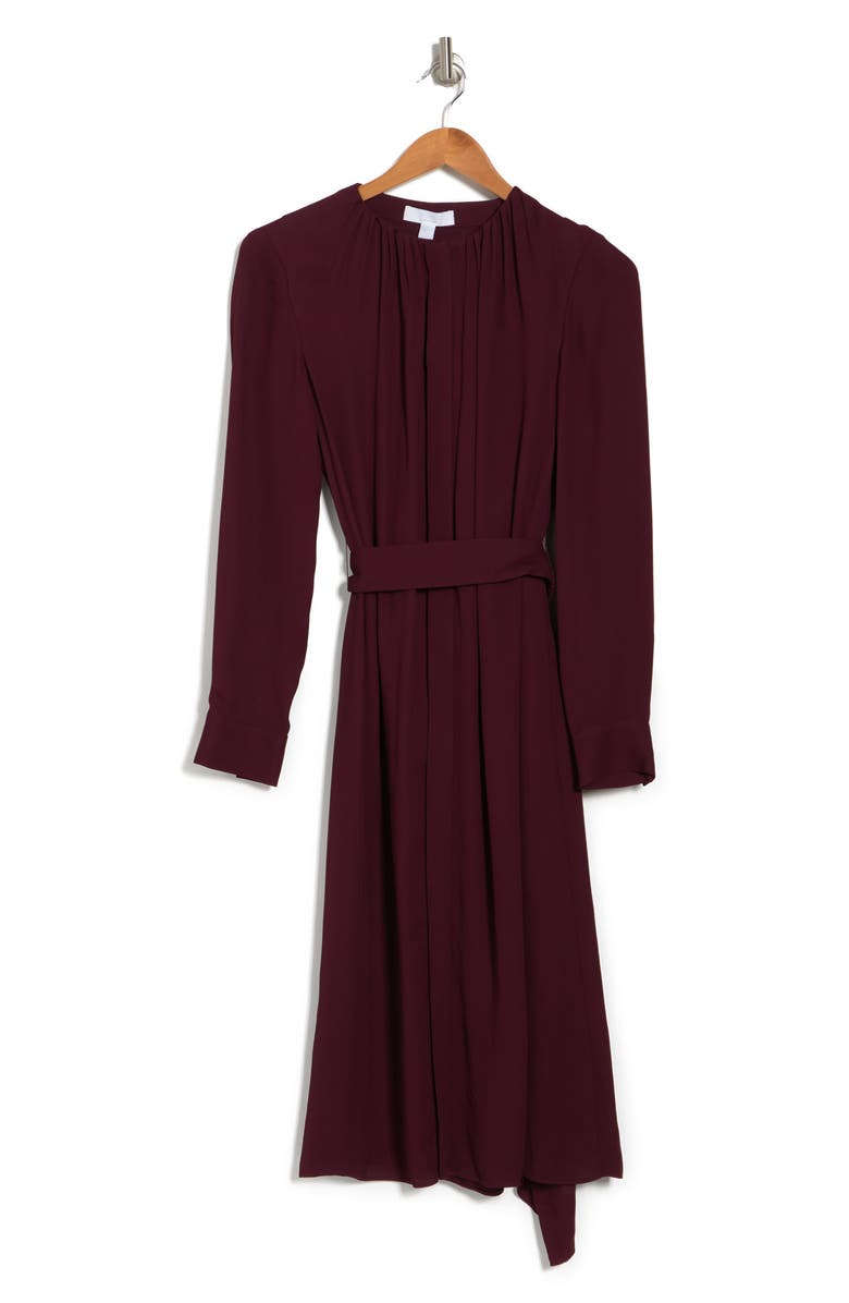 BOSS Dibanora Dress, Alternate, color, Dark Red