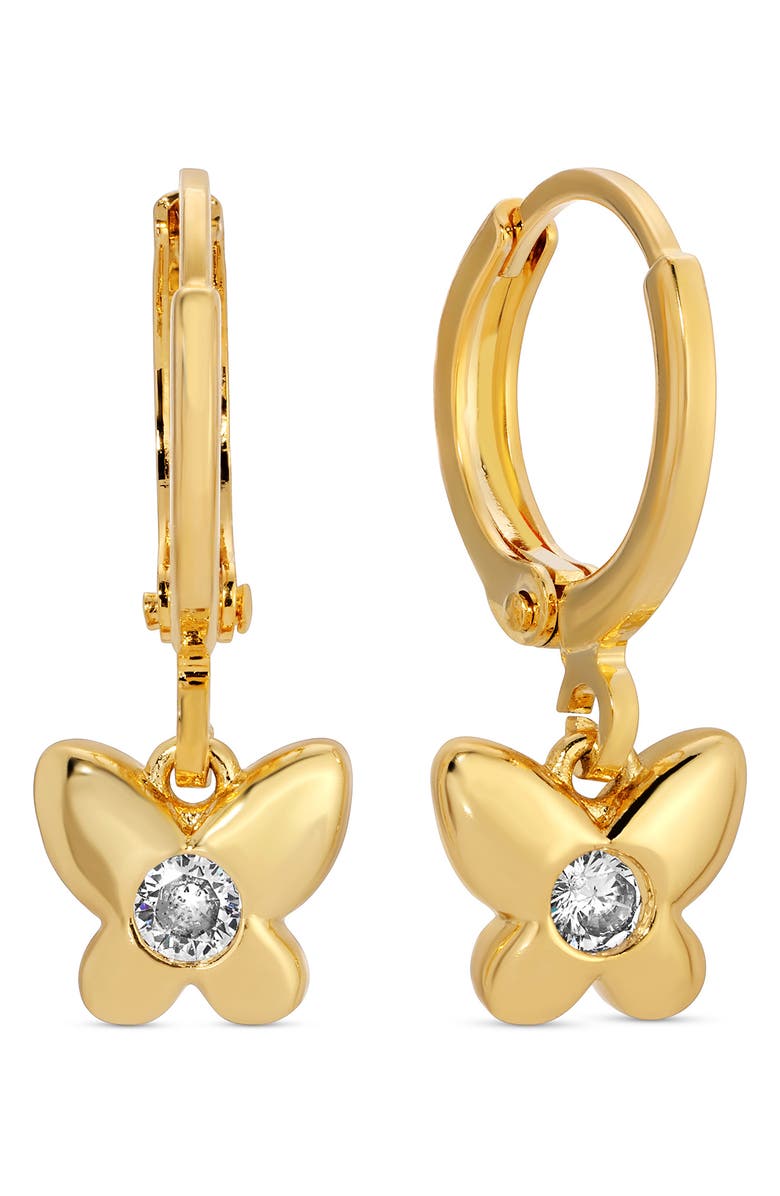 EYE CANDY LOS ANGELES Set of 3 Assorted Drop Huggie Hoop Earrings, Alternate, color,