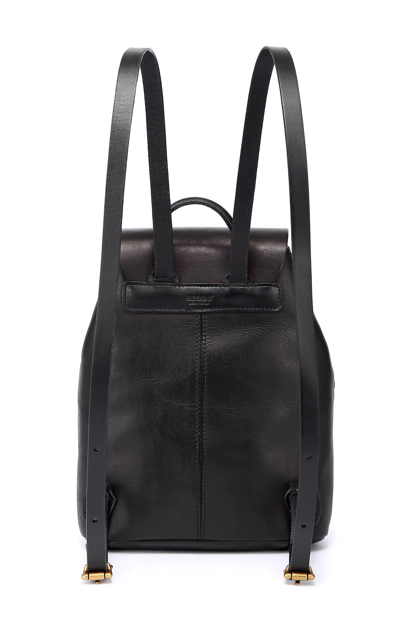 OLD TREND Isla Small Leather Backpack, Alternate, color, Black