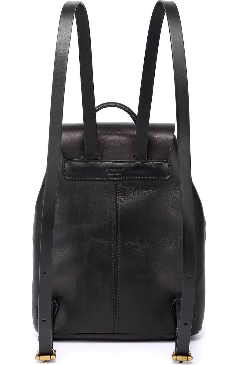 OLD TREND Isla Small Leather Backpack, Alternate, color, Black