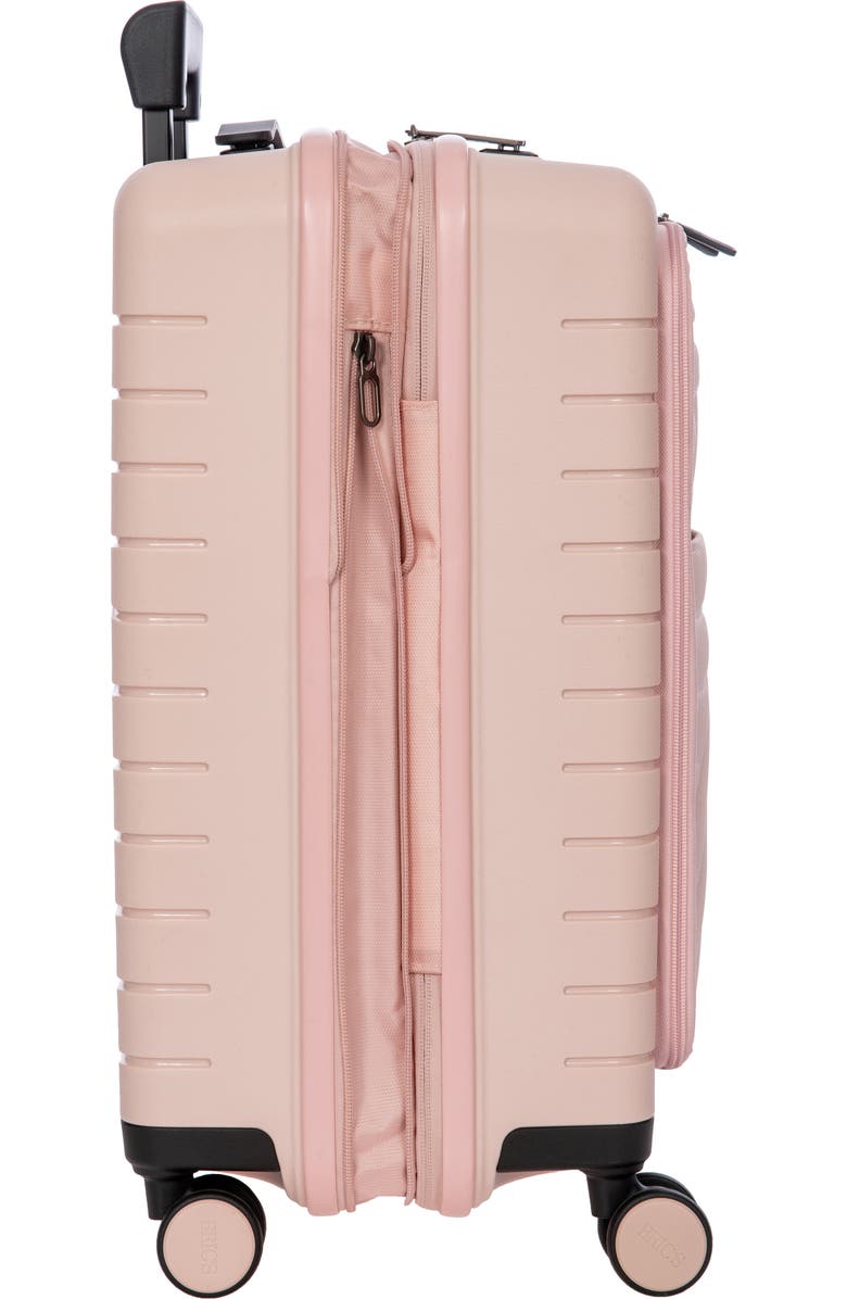 Bric's B|Y Ulisse 21 Expandable 21-Inch Spinner Carry-On, Alternate, color, Pearl Pink