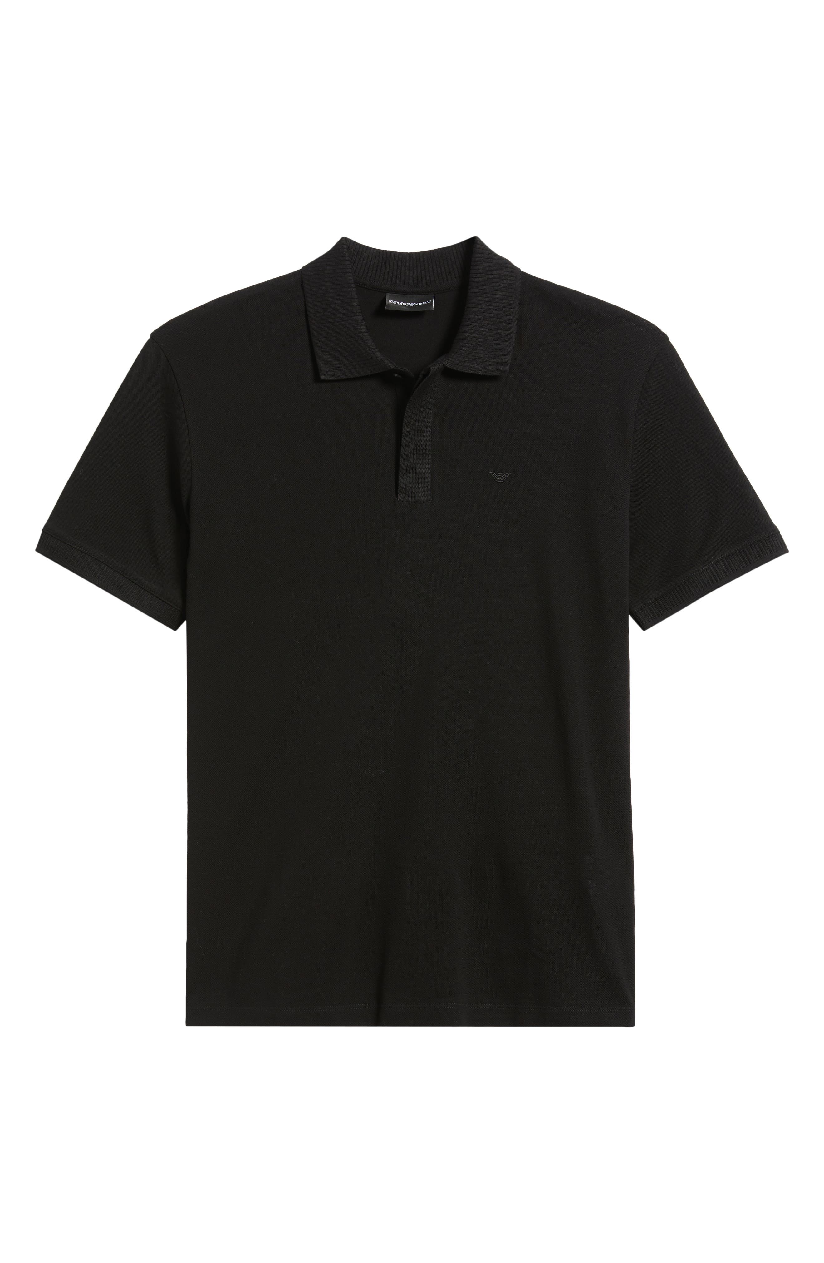 Embroidered Logo Trim Polo