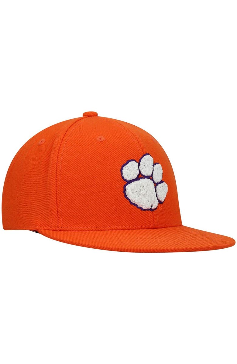 TOP OF THE WORLD Men
s Top of the World Orange Clemson Tigers Team Color Fitted Hat, Alternate, color, Orange