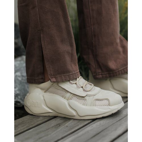 Fini Desiderata V2 Nude Sneaker In Brown