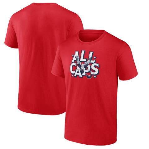 Men's Fanatics Branded Red Washington Capitals Local Domain T-Shirt
