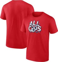 FANATICS Men's Fanatics Branded Red Washington Capitals Local Domain T-Shirt