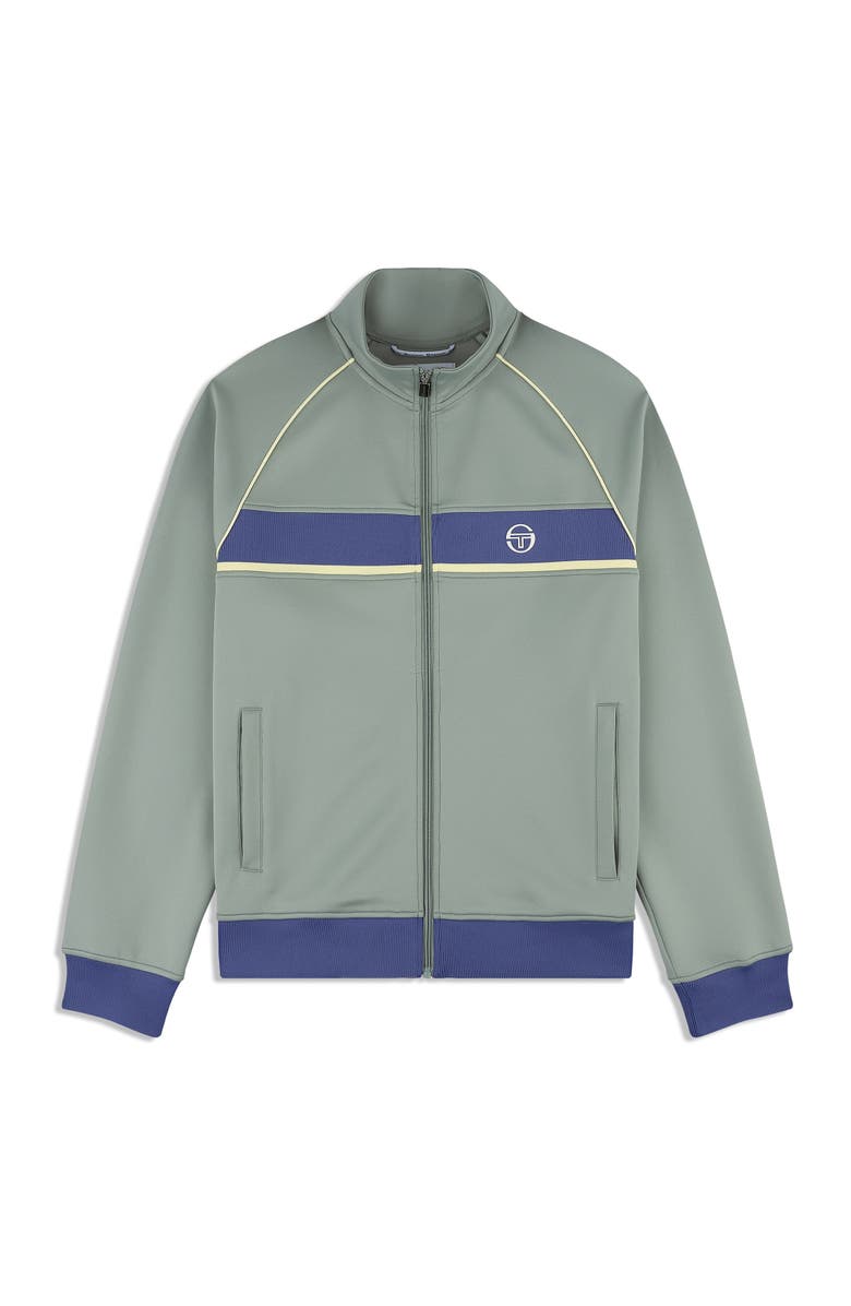 Sergio Tacchini Lago Track Jacket, Alternate, color, Slate Gray