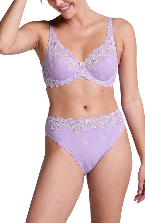 Hunkemoller Hunkemöller Diva High Knickers In Purple