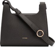 Cuyana Mini Double Loop Leather Crossbody Bag