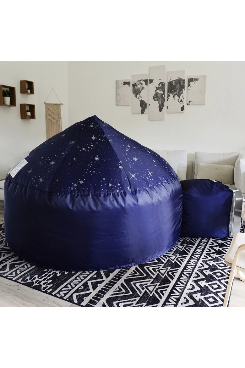 Starry Night Air Fort by AirFort, Main, color, Dark Blue / Silver