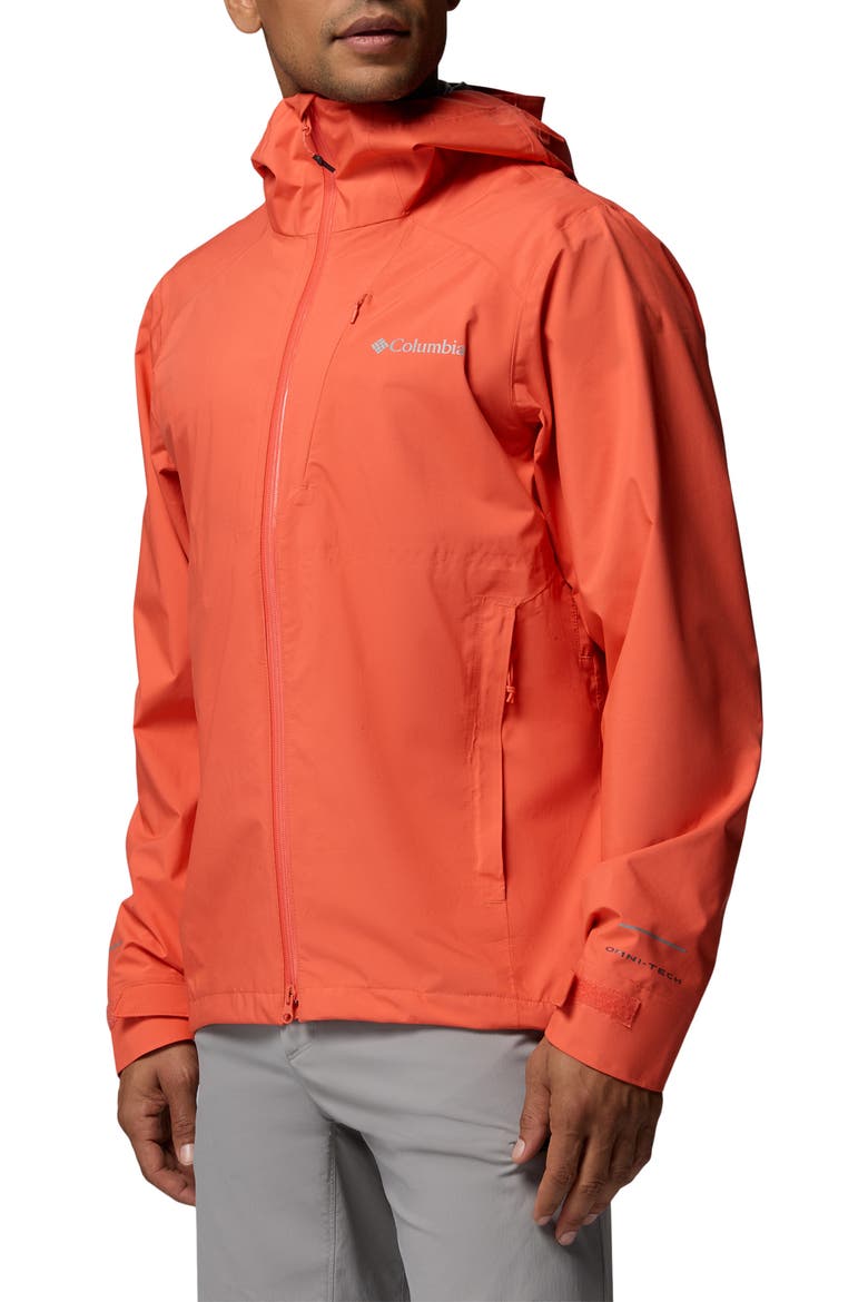 Trailborne Omni-Tech Waterproof Jacket, Alternate, color, ZING
