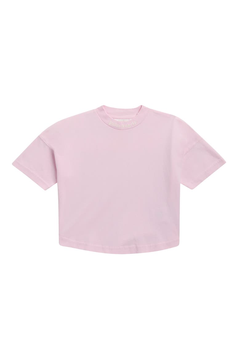 Classic Overlogo T-Shirt, Main, color, ROSE PINK OFF WHITE