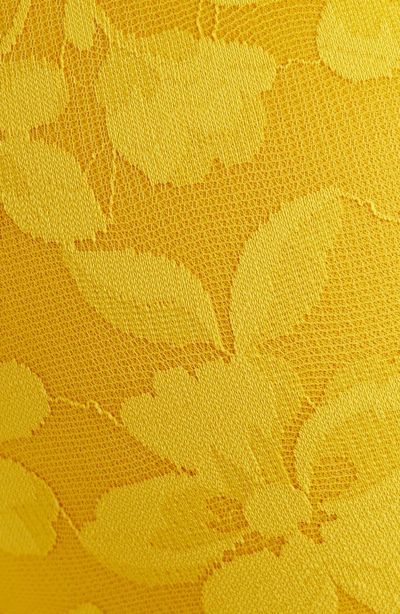 SAVAGE X FENTY Lavish Lace Front Closure Lace Push-Up Bra, Alternate, color, Topaz Yellow