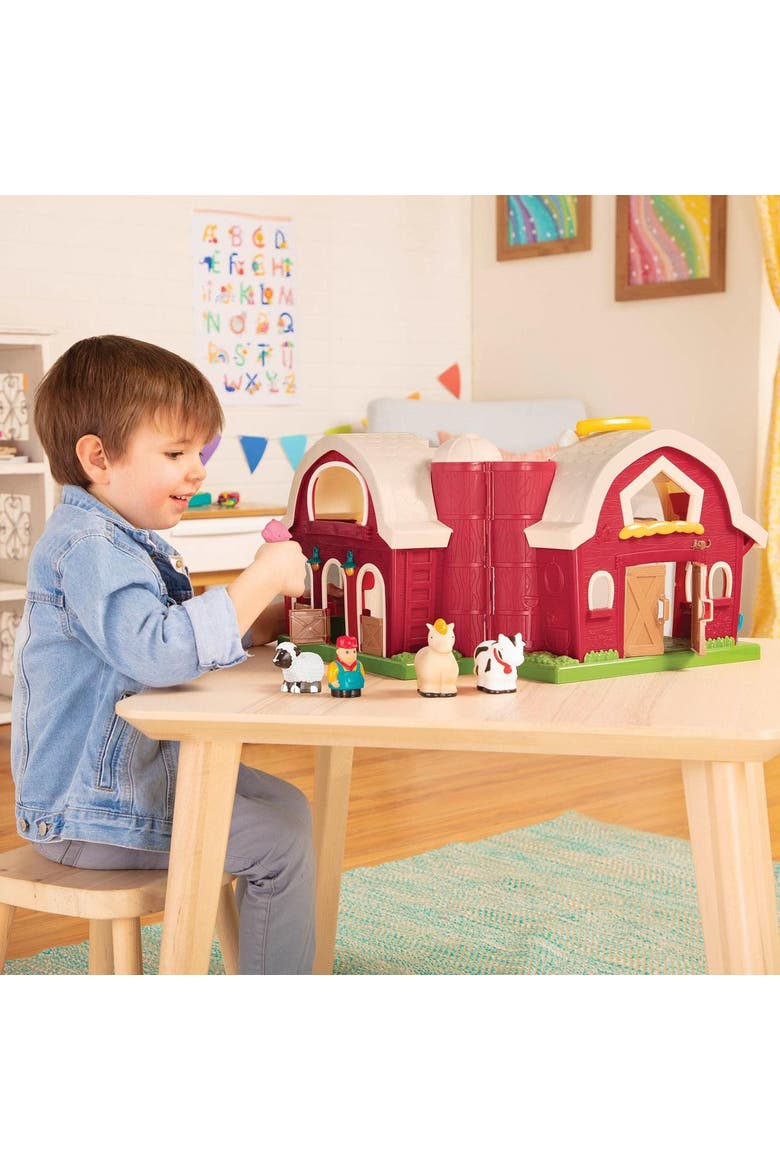 Toddler's First Big Red Barn and Farm Animals, Alternate, color, Multicolor