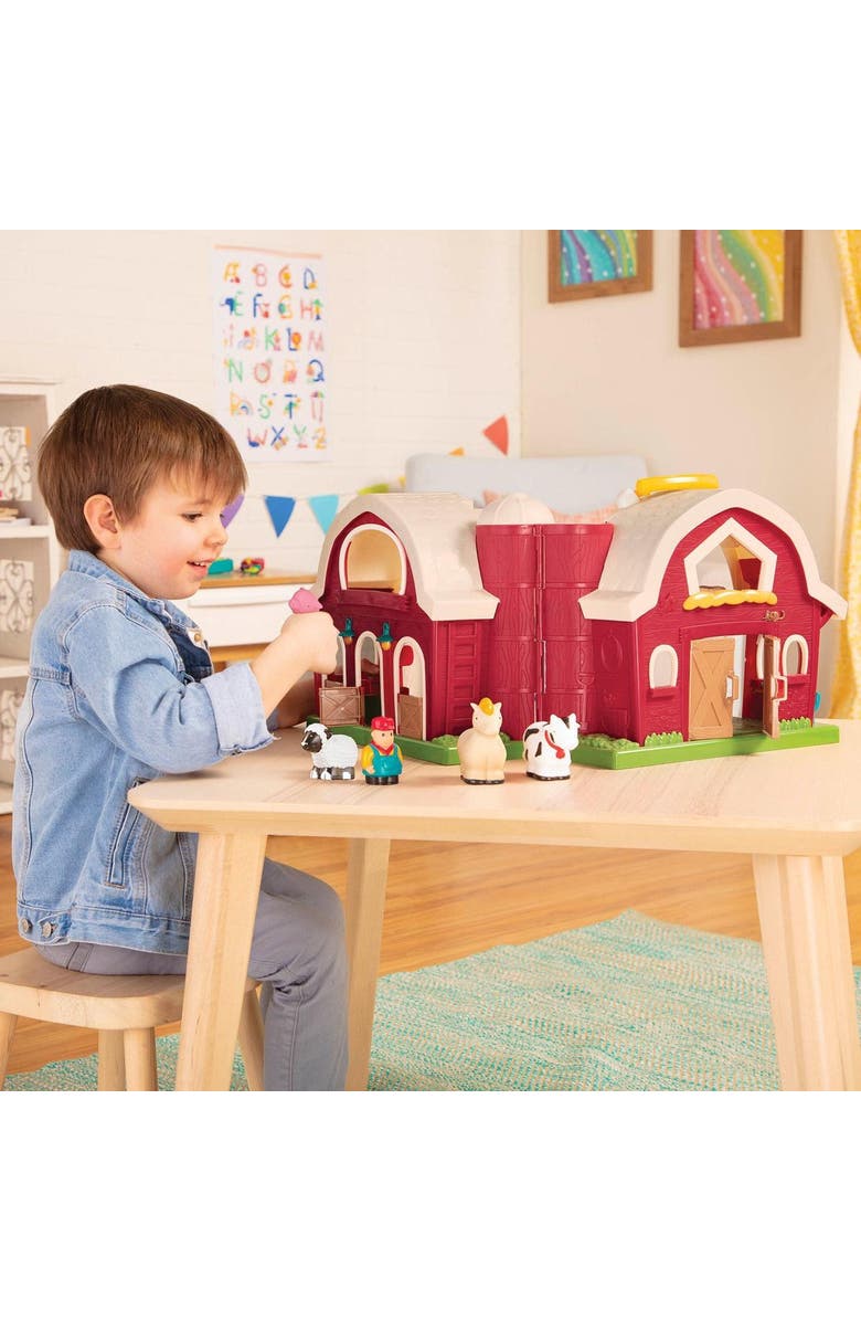 Kaplan Early Learning Toddler's First Big Red Barn and Farm Animals, Alternate, color, Multicolor