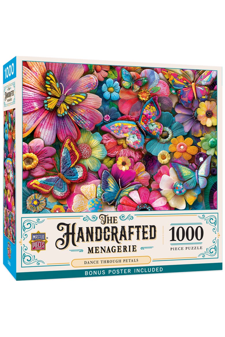 Dance Through Petals 1000 Piece Puzzle, Main, color, Multicolor