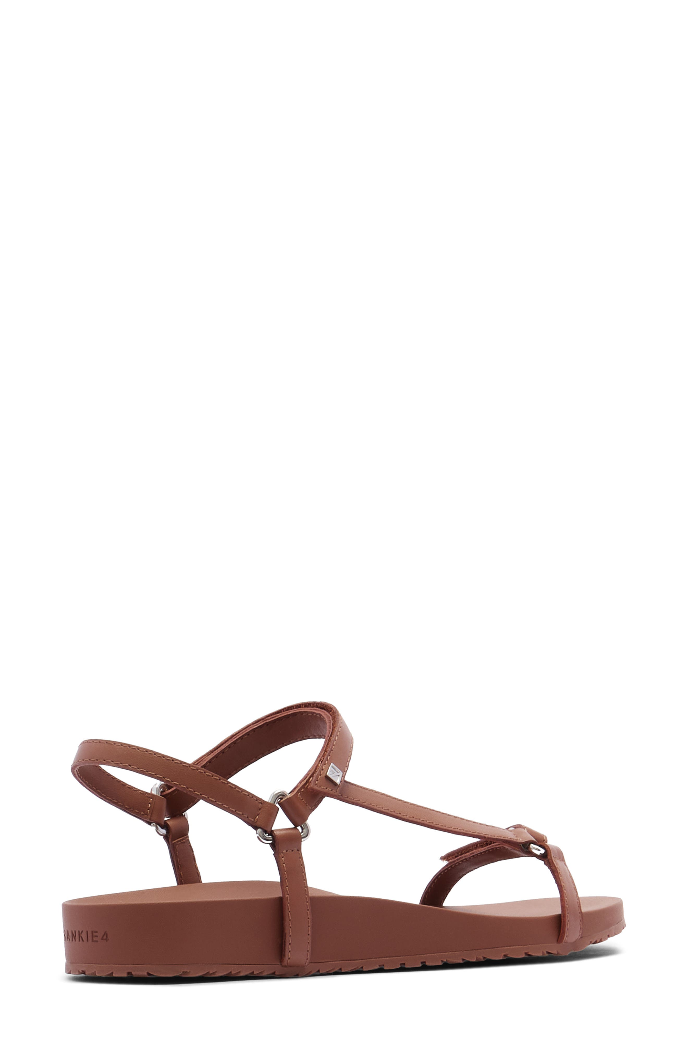 Bronte Waterproof Ankle Strap Slide Sandal, Alternate, color, RICH TAN