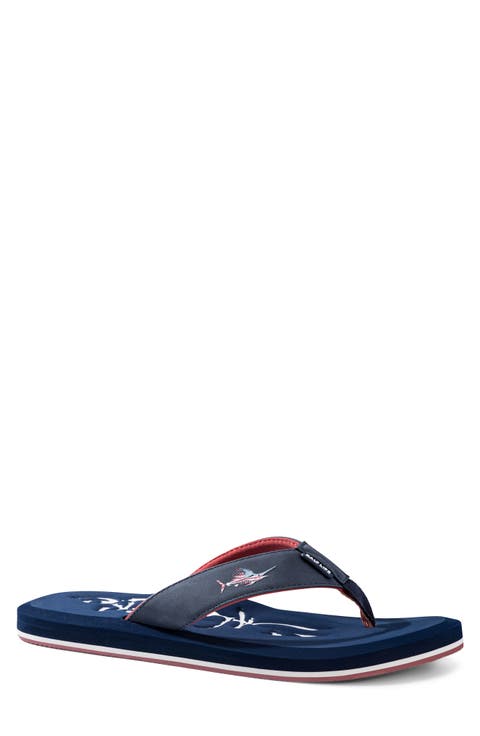The Skiff Americana Flip Flop