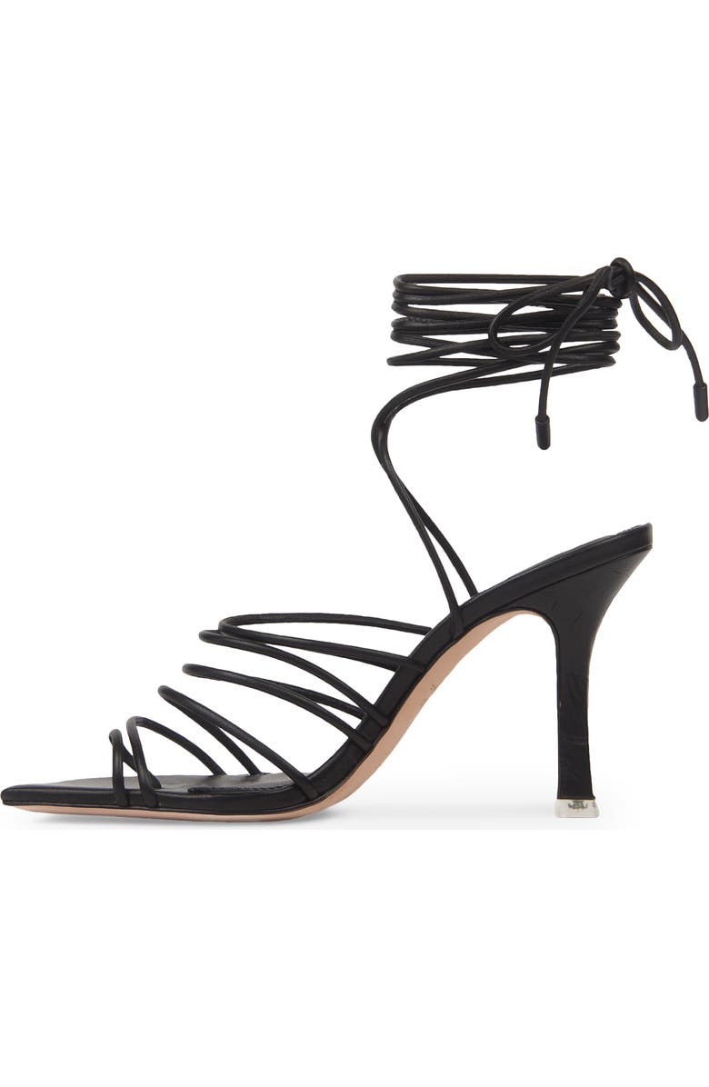 BLACK SUEDE STUDIO Luisa Ankle Tie Sandal, Alternate, color,