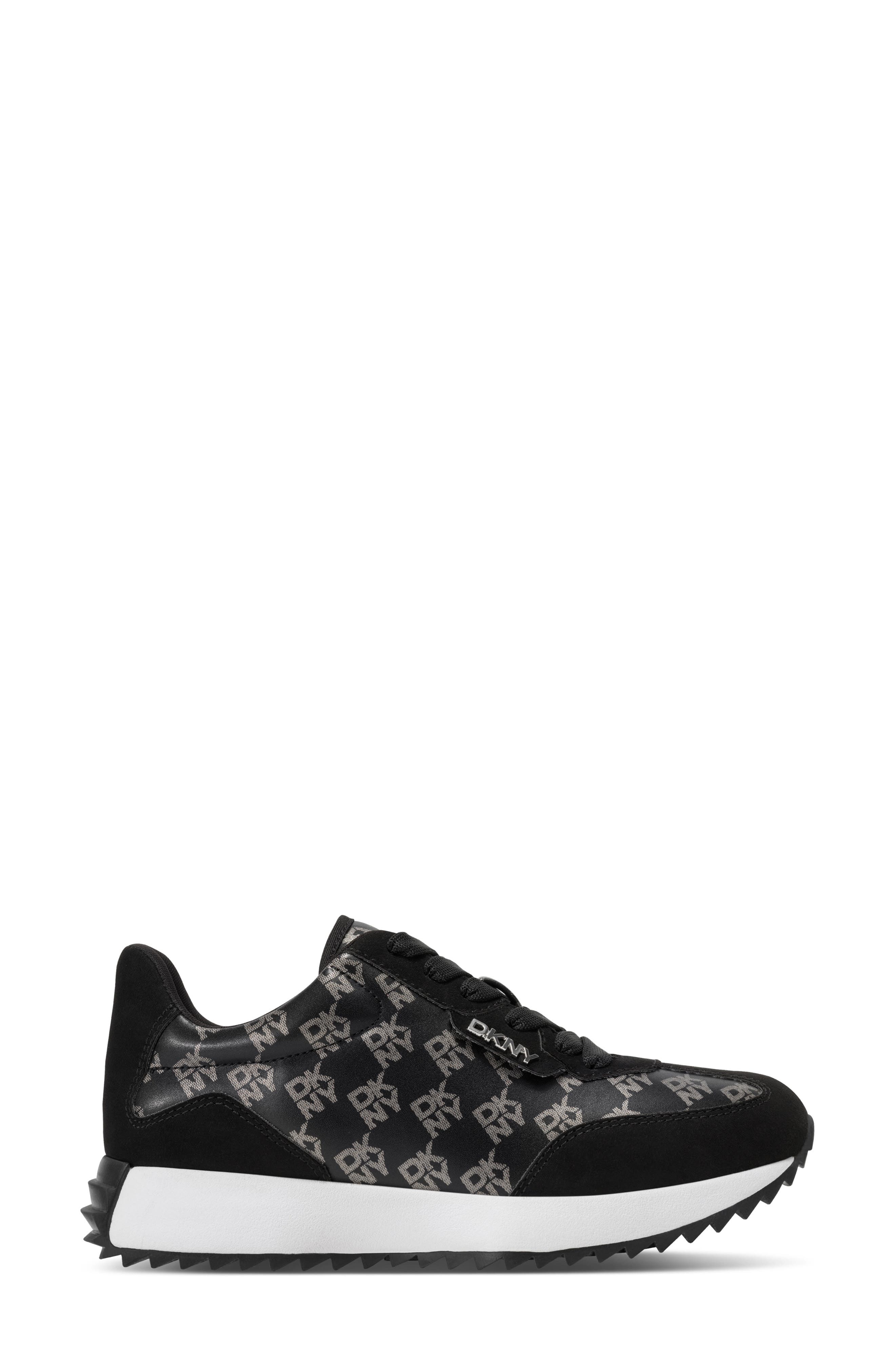 Naples Sneaker, Alternate, color, BLACK/ NICKEL