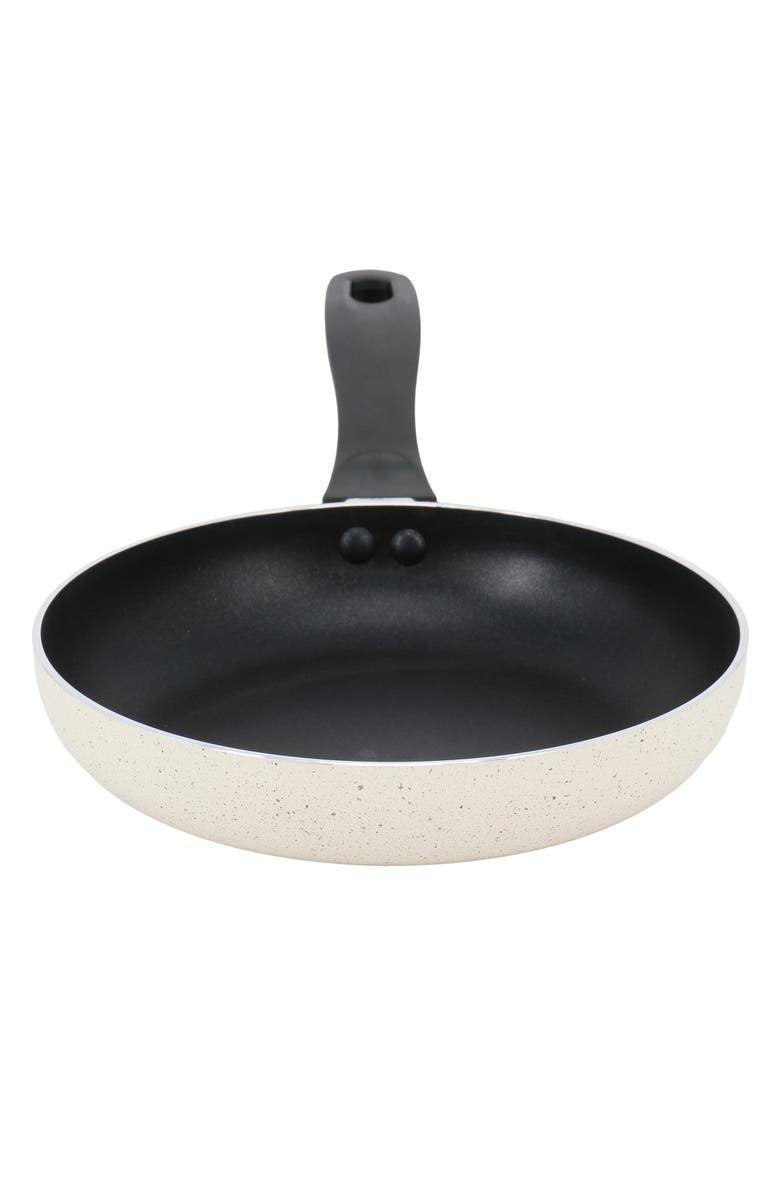 OSTER Clairborne 9.5 Inch Round Nonstick Aluminum Frying Pan, Alternate, color, White