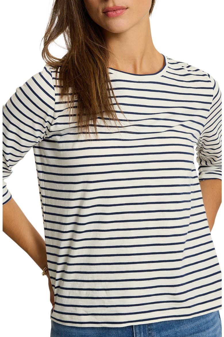 Paradise Breeze Striped Long Sleeve T-Shirt, Main, color, COASTLINE