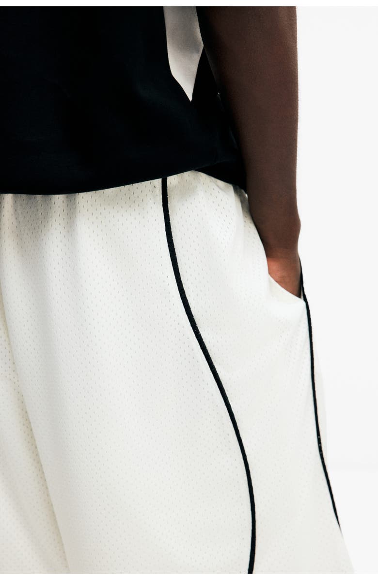 H&M Relaxed-fit mesh shorts, Alternate, color, 