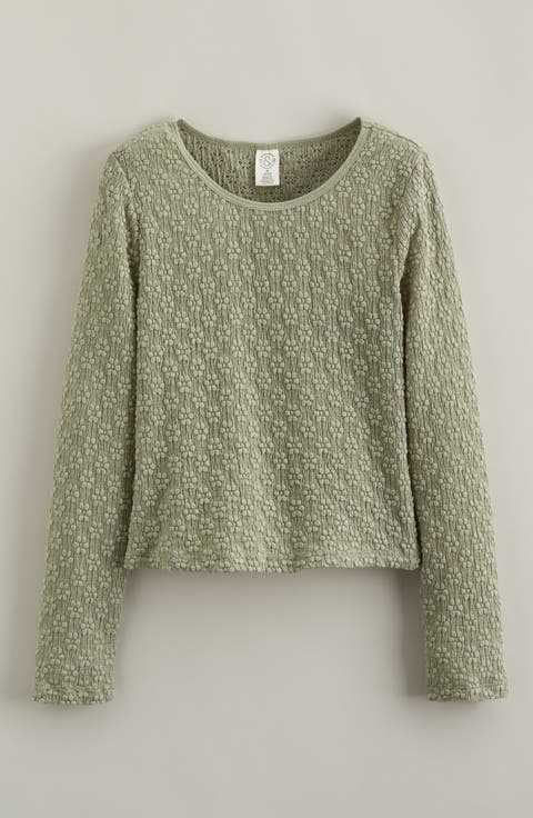 Kids' Stretch Lace Top (Big Kid)