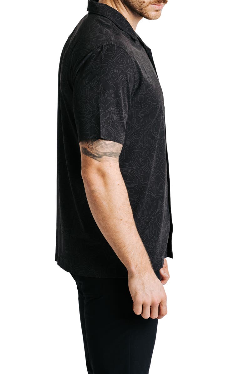 Western Rise Outbound Performance Camp Shirt, Alternate, color, Black