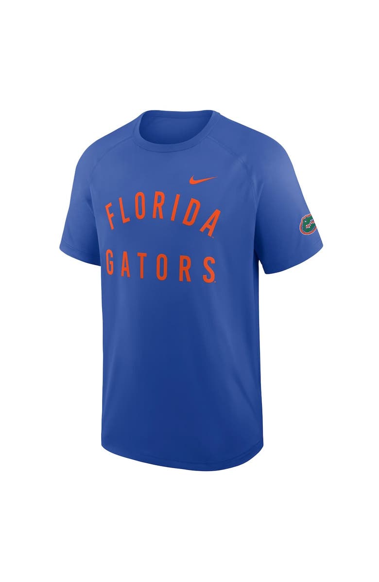 Nike Men's Nike Royal Florida Gators Ready Raglan Premium Performance T-Shirt, Alternate, color, Royal