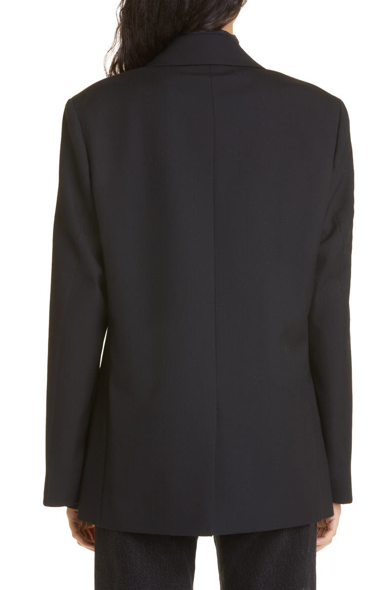 Acne Studios Jillie One-Button Blazer, Alternate, color, 