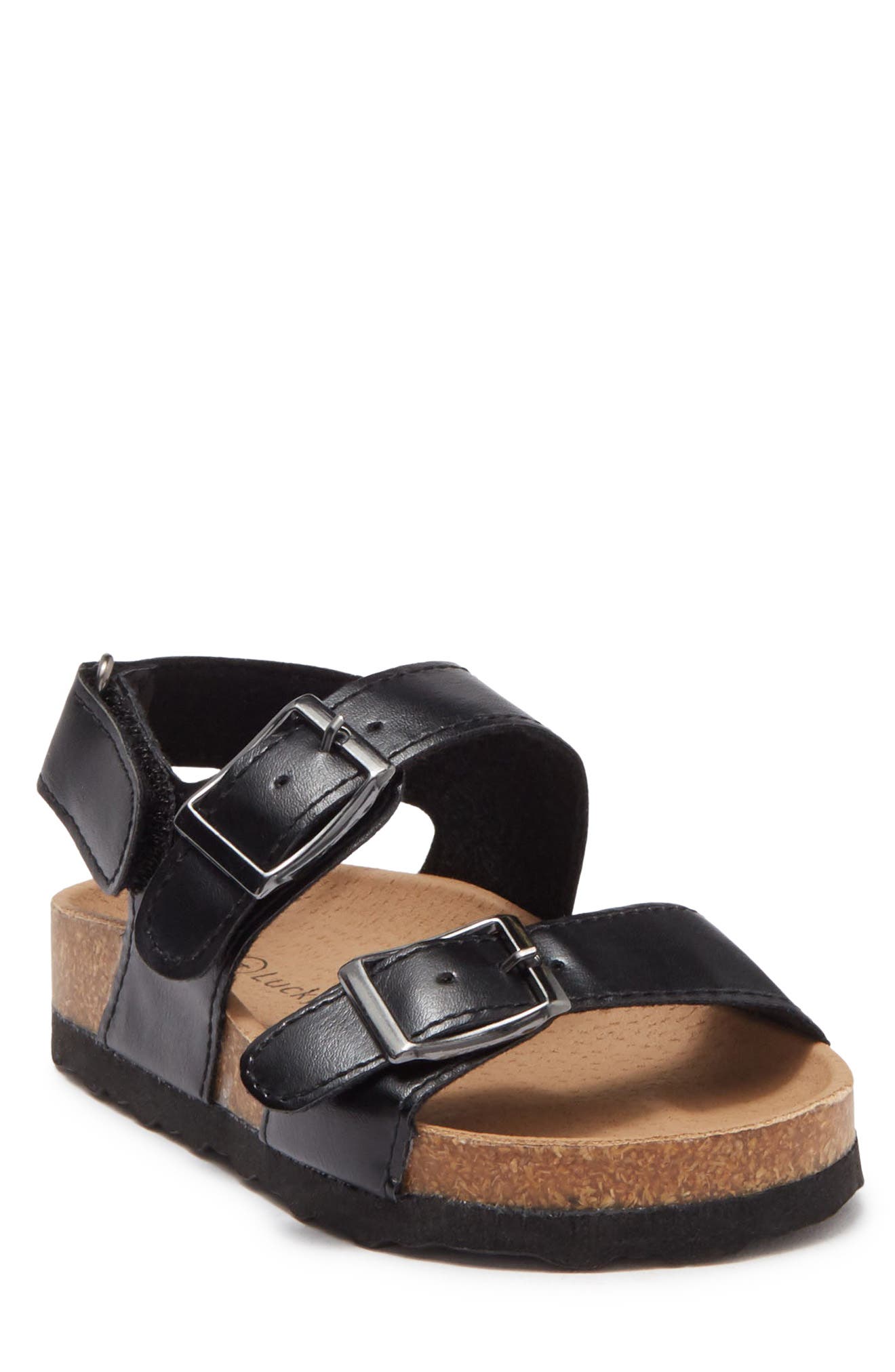 TOP MODA Mars Double Strap Slingback Sandal, Main, color, 