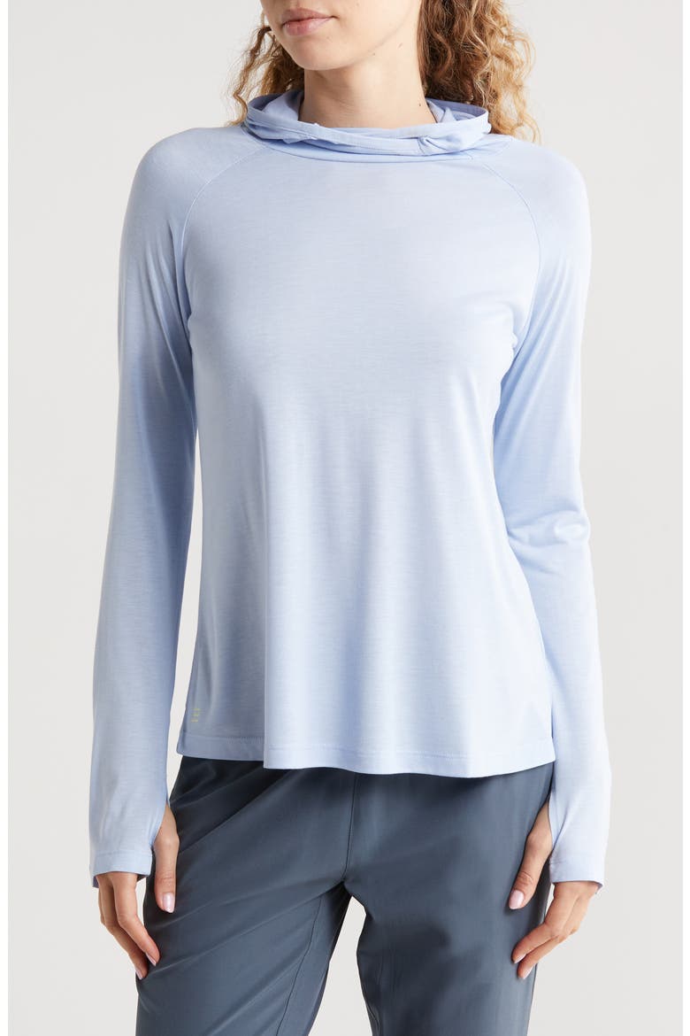 Lightweight Performance II Hoodie, Main, color, CLEAR SKY