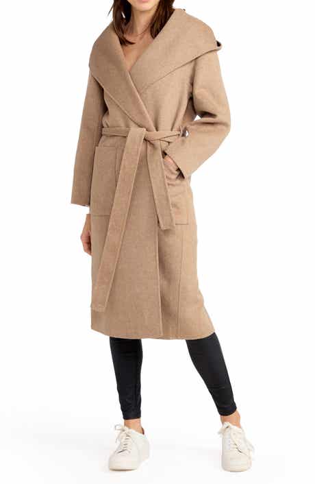 Belle & Bloom Arcadia Oversize Hooded Wool Blend Coat
