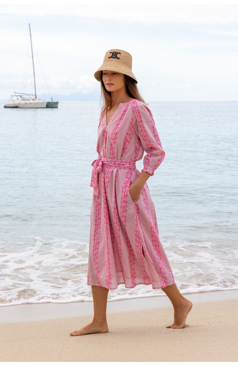 Mer St. Barth Anouk Women's Kaftan, Alternate, color, Sand