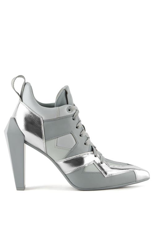 United Nude Gem Sneaker Hi In Silver