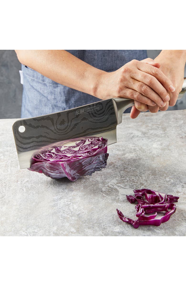 Cuisine::pro<sup>®</sup> Damashiro<sup>®</sup> 6.5" Cleaver, Alternate, color, Silver