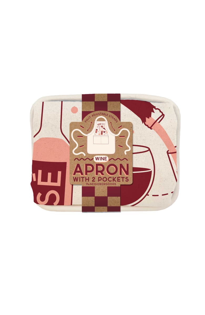 The Neighborgoods Wine Apron, Alternate, color, Beige