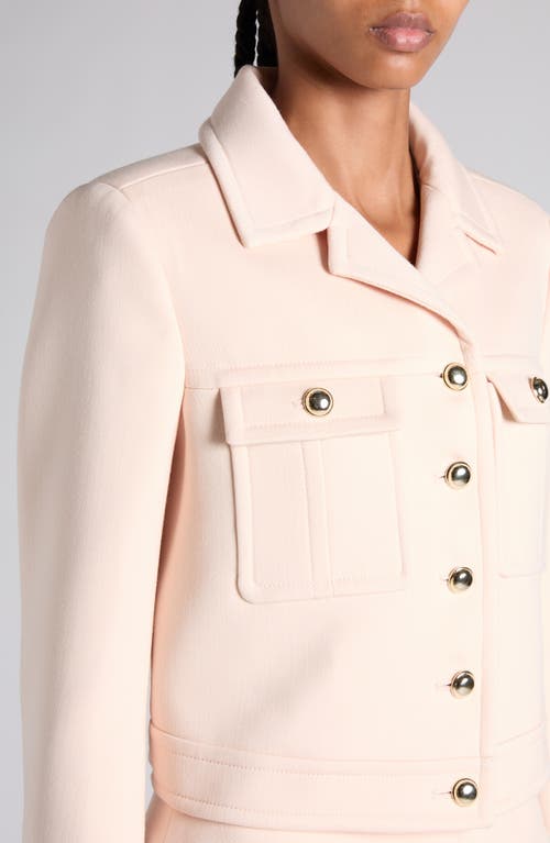 TOM FORD TOM FORD COMPACT STRETCH WOOL CROP JACKET 