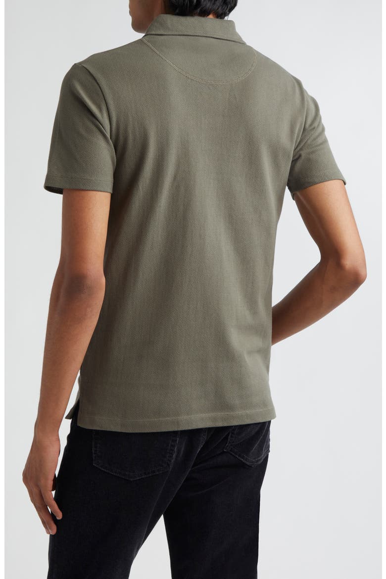 Riviera Cotton Polo, Alternate, color, KHAKI